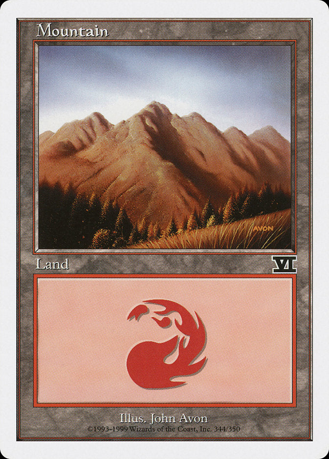 Mountain (344) [Classic Sixth Edition] | D20 Games
