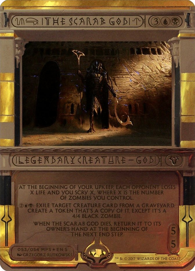 The Scarab God (Invocation) [Amonkhet Invocations] | D20 Games