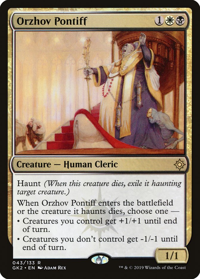 Orzhov Pontiff [Ravnica Allegiance Guild Kit] | D20 Games