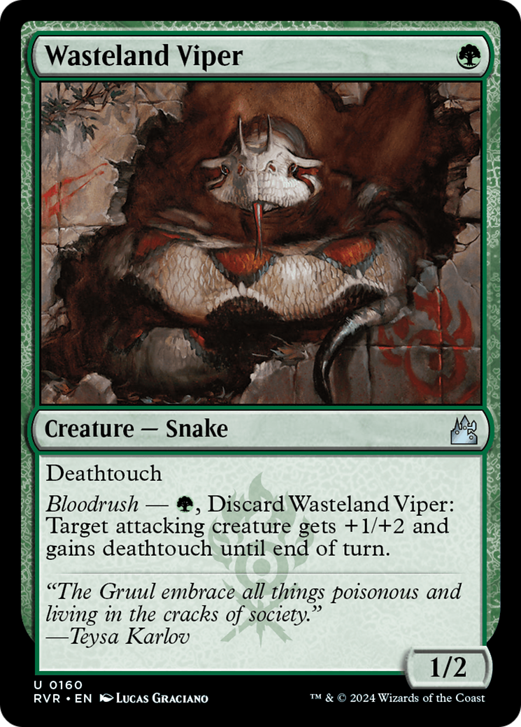 Wasteland Viper [Ravnica Remastered] | D20 Games