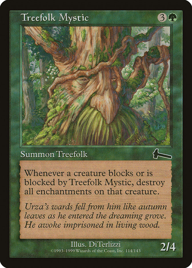 Treefolk Mystic [Urza's Legacy] | D20 Games