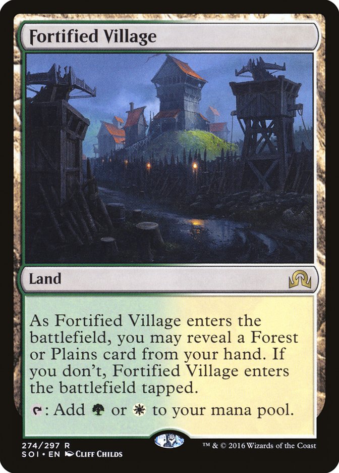 Fortified Village [Shadows over Innistrad] | D20 Games