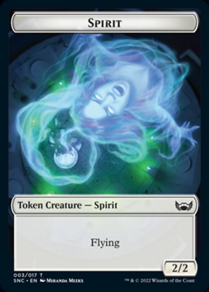 Spirit Token [Streets of New Capenna Tokens] | D20 Games