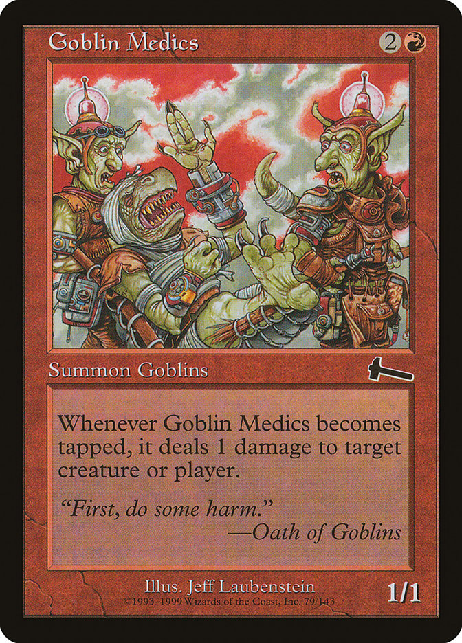 Goblin Medics [Urza's Legacy] | D20 Games