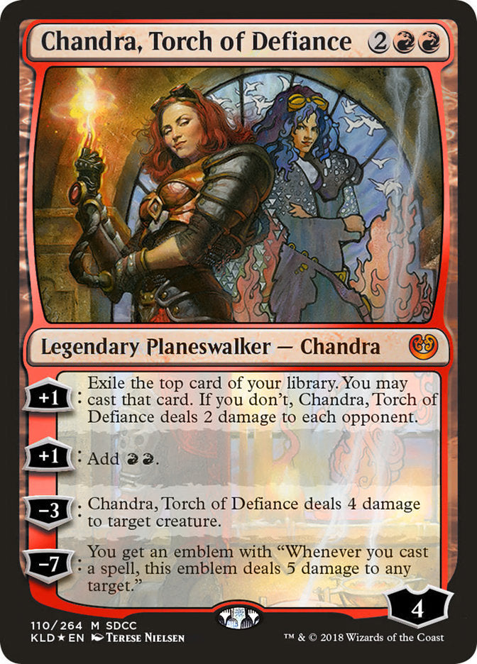 Chandra, Torch of Defiance [San Diego Comic-Con 2018] | D20 Games