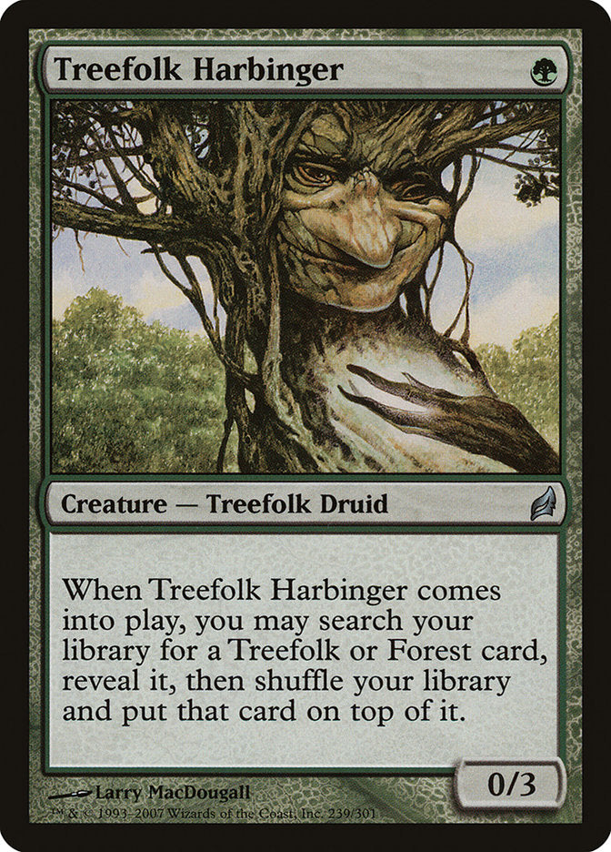 Treefolk Harbinger [Lorwyn] | D20 Games