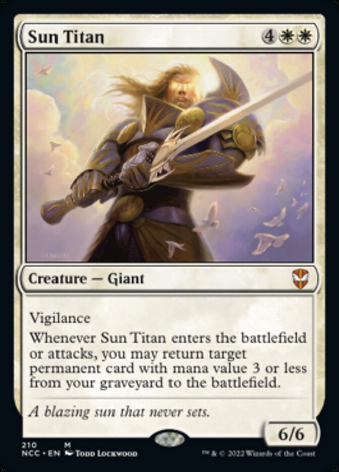 Sun Titan [Streets of New Capenna Commander] | D20 Games