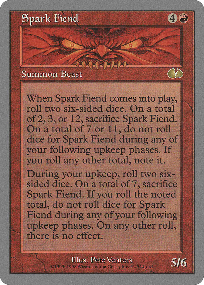 Spark Fiend [Unglued] | D20 Games