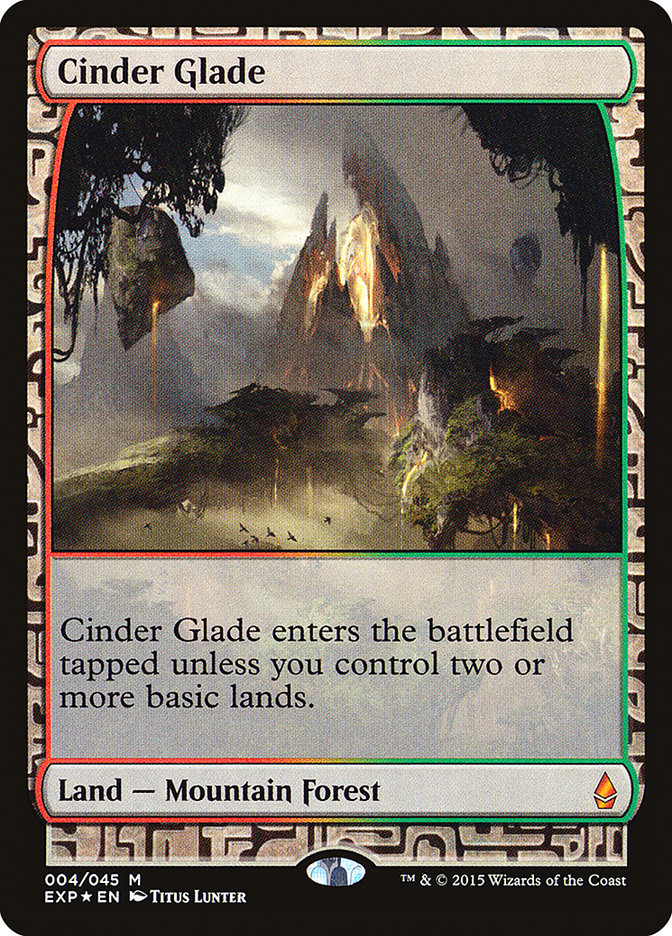 Cinder Glade [Zendikar Expeditions] | D20 Games