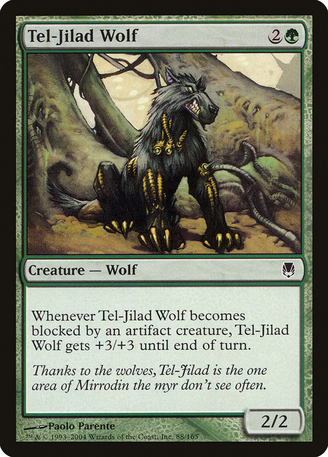 Tel-Jilad Wolf [Darksteel] | D20 Games