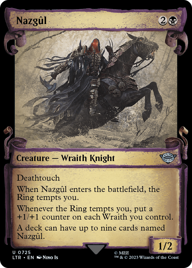 Nazgul (0725) [The Lord of the Rings: Tales of Middle-Earth Showcase Scrolls] | D20 Games