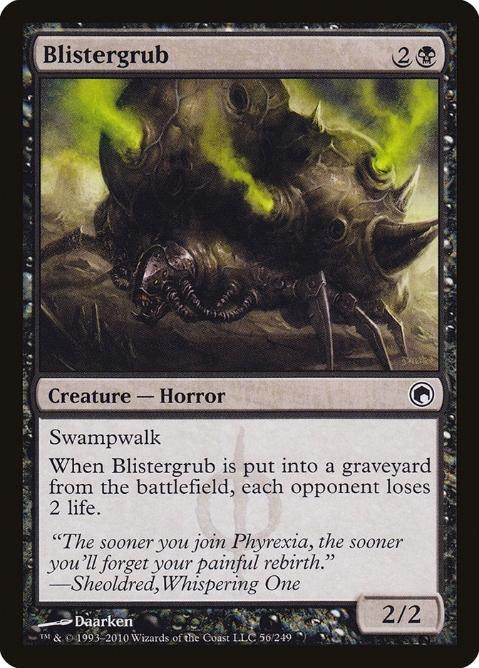 Blistergrub [Scars of Mirrodin] | D20 Games
