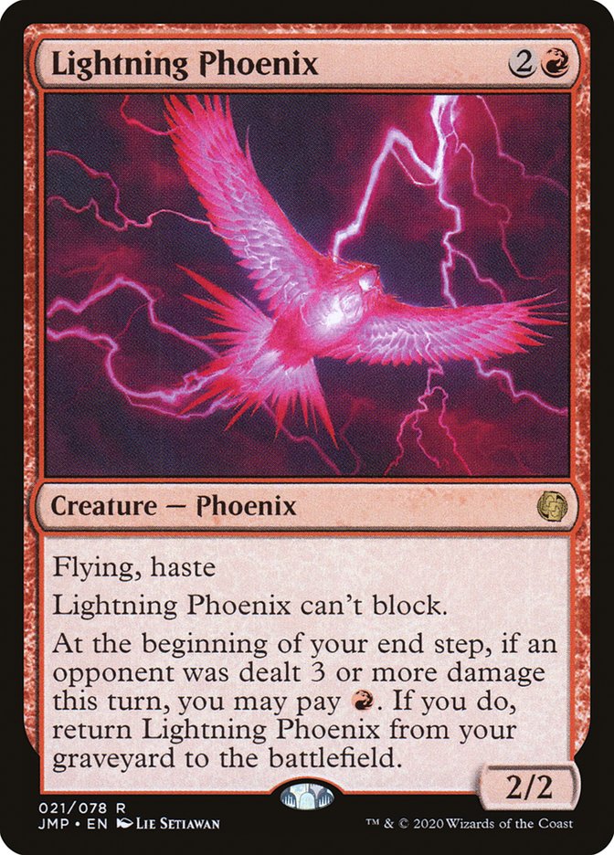 Lightning Phoenix [Jumpstart] | D20 Games