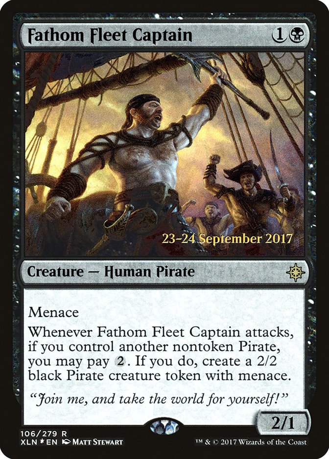 Fathom Fleet Captain  [Ixalan Prerelease Promos] | D20 Games