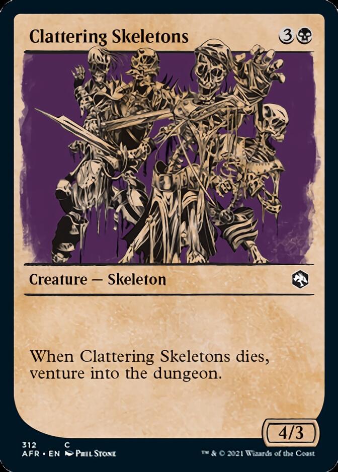 Clattering Skeletons (Showcase) [Dungeons & Dragons: Adventures in the Forgotten Realms] | D20 Games