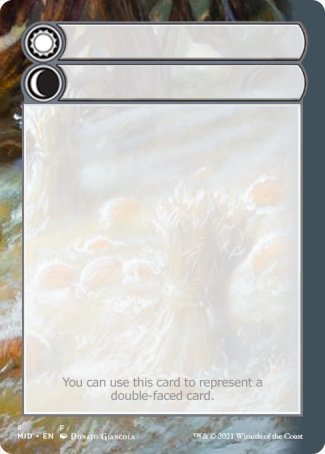 Helper Card (6/9) [Innistrad: Midnight Hunt Tokens] | D20 Games