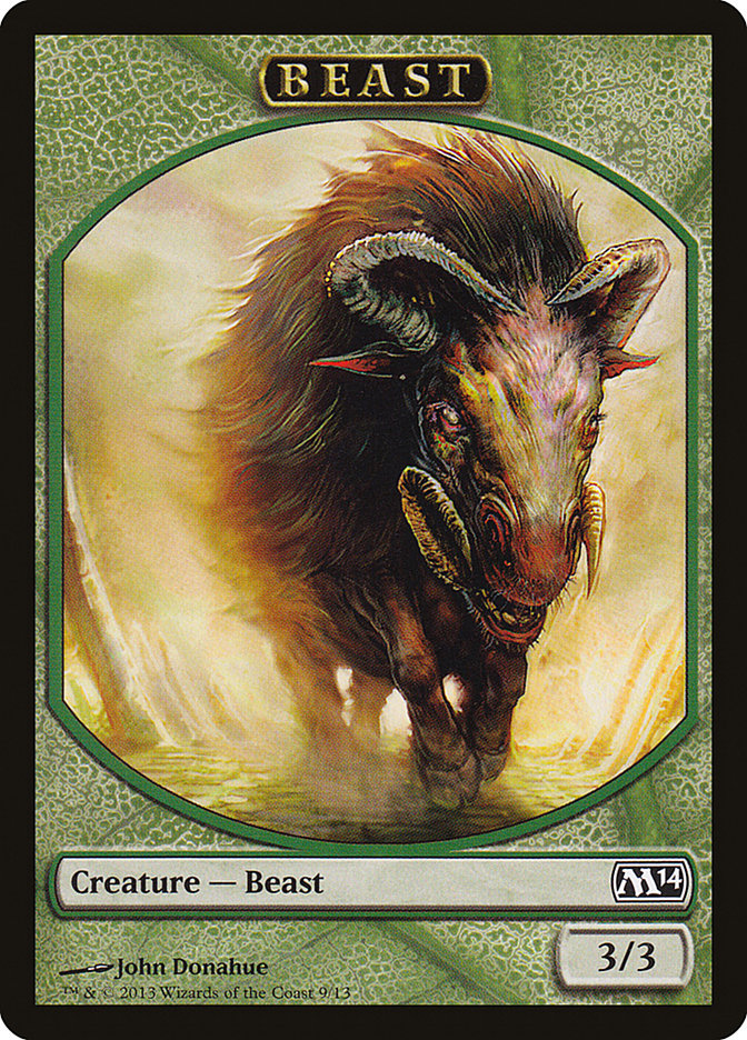 Beast [Magic 2014 Tokens] | D20 Games