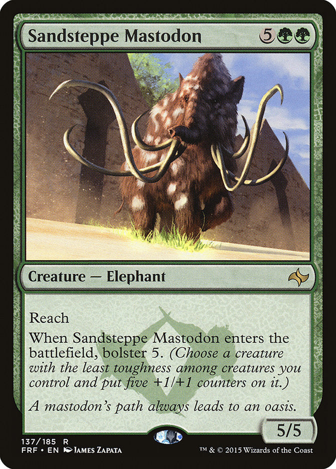 Sandsteppe Mastodon [Fate Reforged] | D20 Games