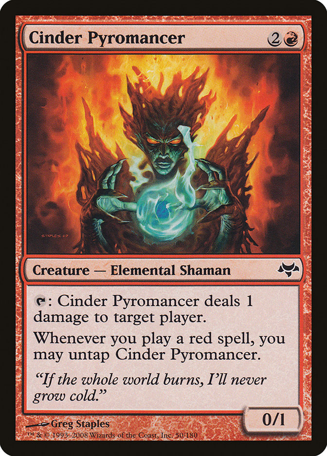 Cinder Pyromancer [Eventide] | D20 Games