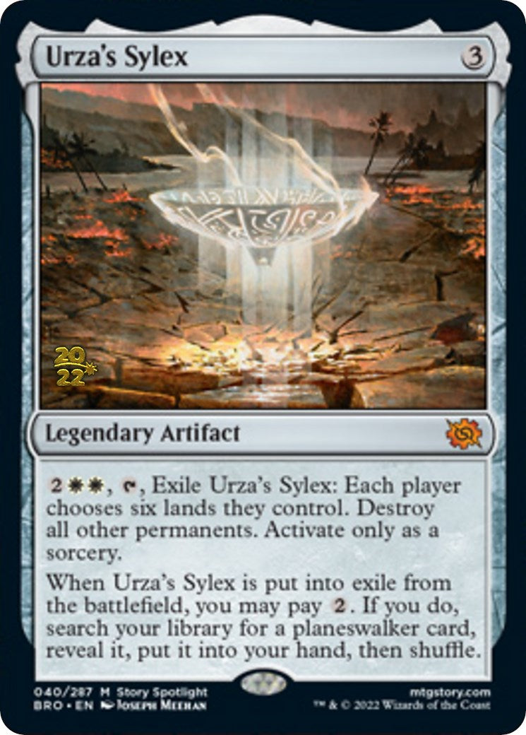 Urza's Sylex [The Brothers' War: Prerelease Promos] | D20 Games