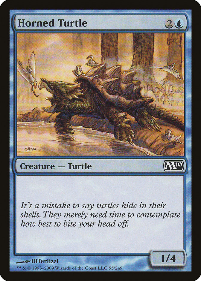 Horned Turtle [Magic 2010] | D20 Games