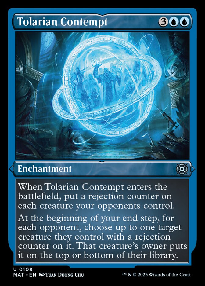 Tolarian Contempt (Foil Etched) [March of the Machine: The Aftermath] | D20 Games