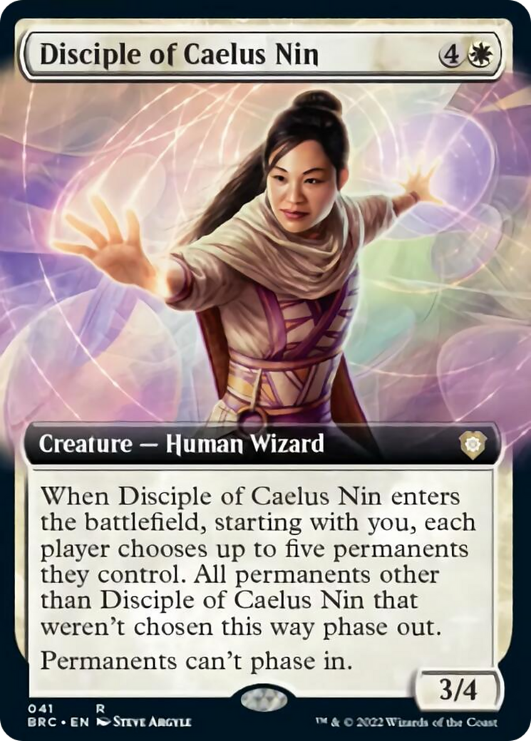 Disciple of Caelus Nin (Extended Art) [The Brothers' War Commander] | D20 Games