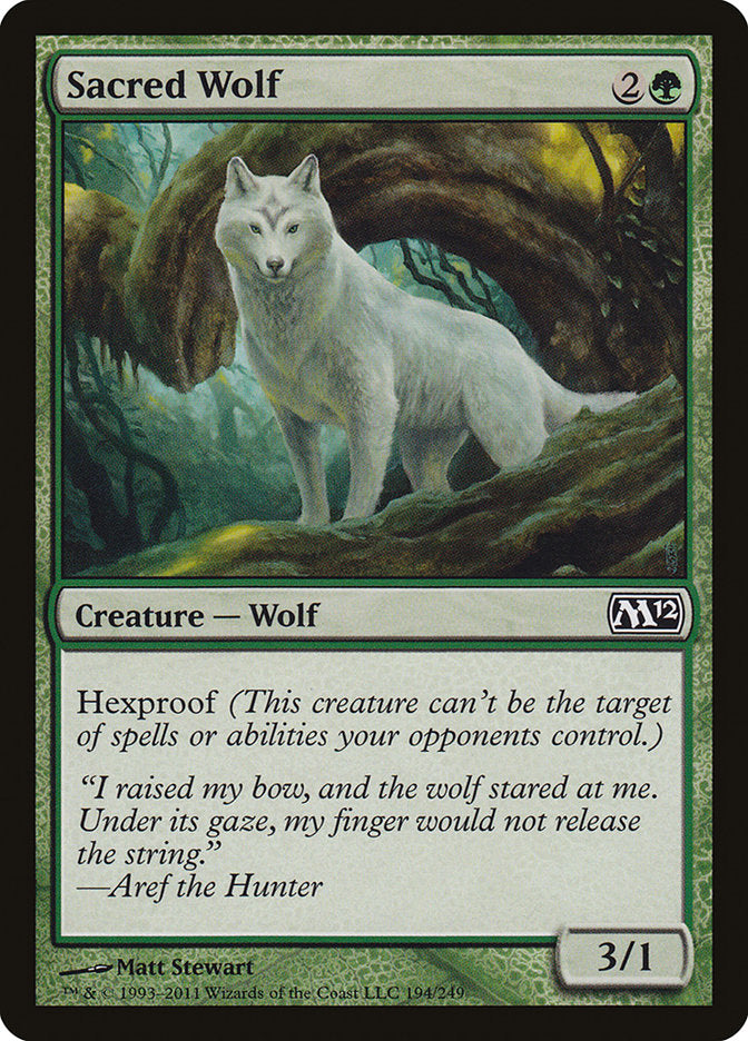 Sacred Wolf [Magic 2012] | D20 Games