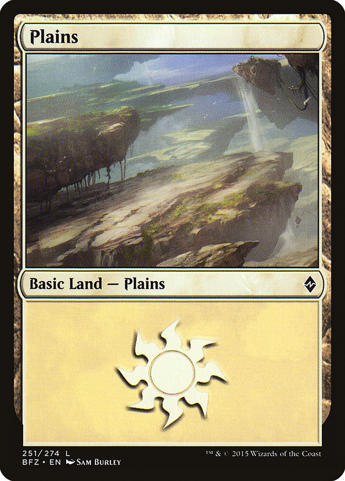 Plains (251a) [Battle for Zendikar] | D20 Games