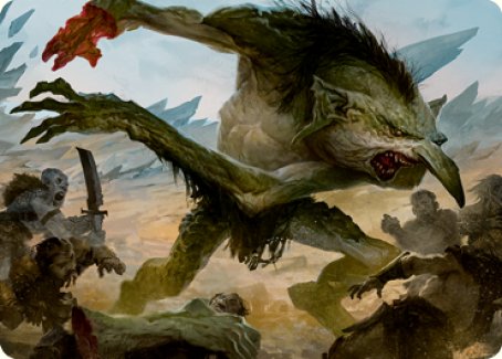 Troll Art Card [Dungeons & Dragons: Adventures in the Forgotten Realms Art Series] | D20 Games