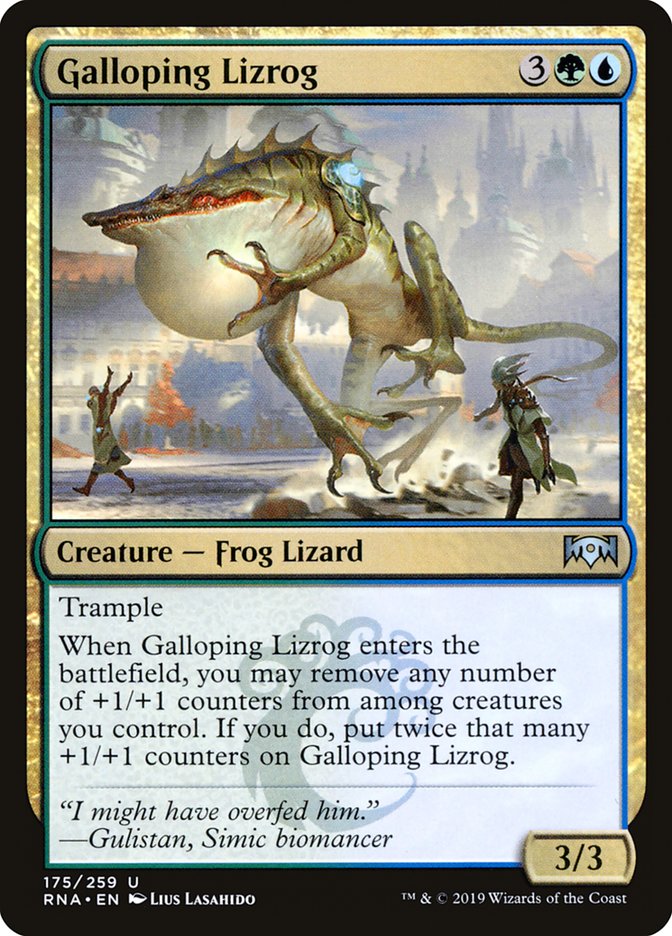 Galloping Lizrog [Ravnica Allegiance] | D20 Games