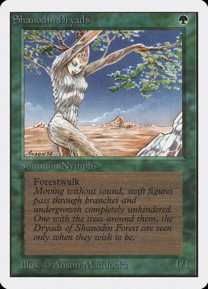 Shanodin Dryads [Unlimited Edition] | D20 Games