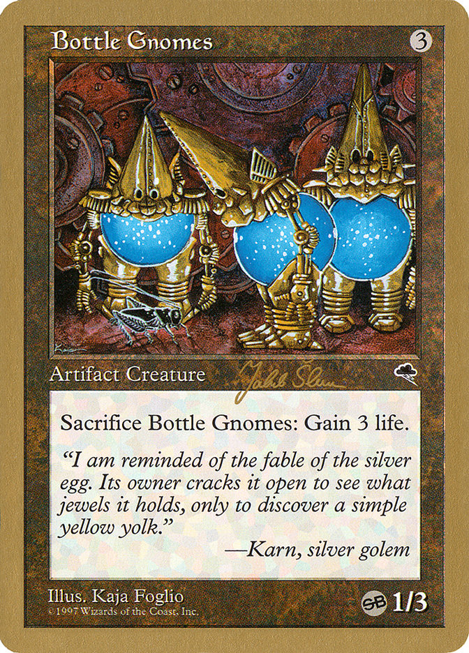 Bottle Gnomes (Jakub Slemr) (SB) [World Championship Decks 1999] | D20 Games