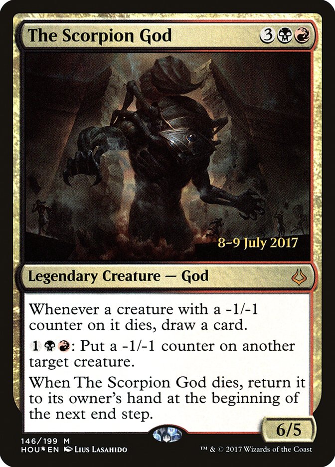 The Scorpion God  [Hour of Devastation Prerelease Promos] | D20 Games