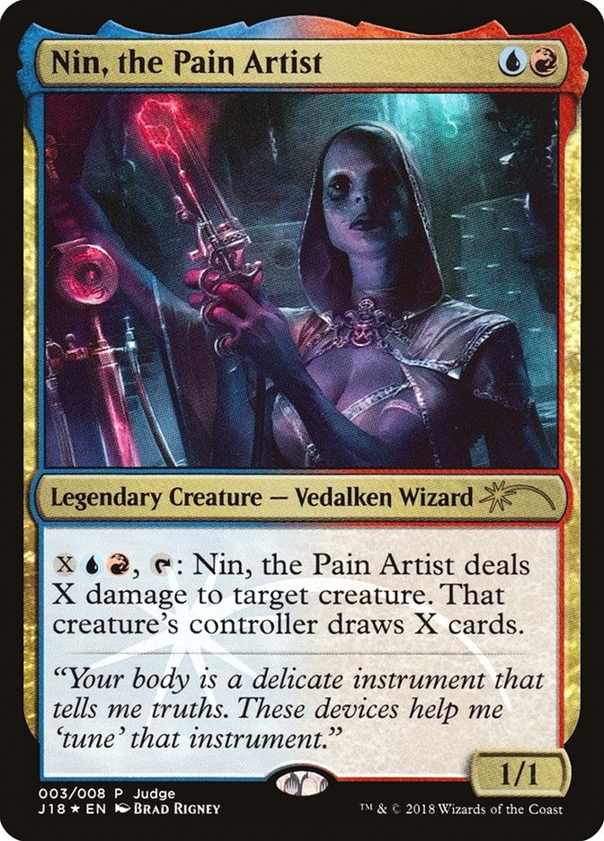 Nin, the Pain Artist [Judge Gift Cards 2018] | D20 Games