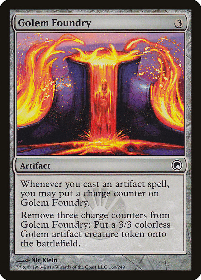 Golem Foundry [Scars of Mirrodin] | D20 Games