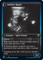 Overwhelmed Archivist // Archive Haunt [Innistrad: Double Feature] | D20 Games