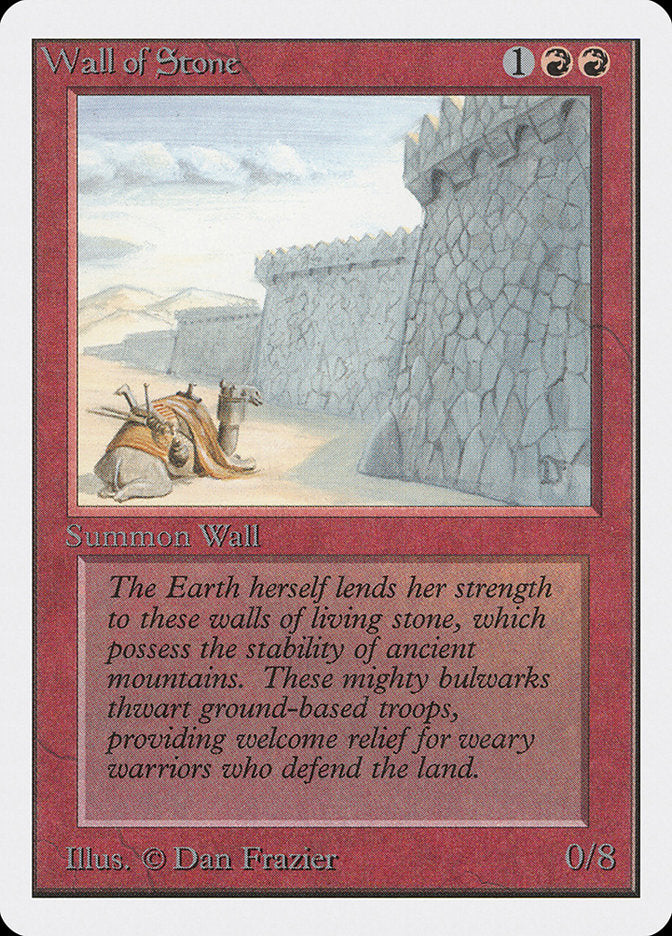 Wall of Stone [Unlimited Edition] | D20 Games