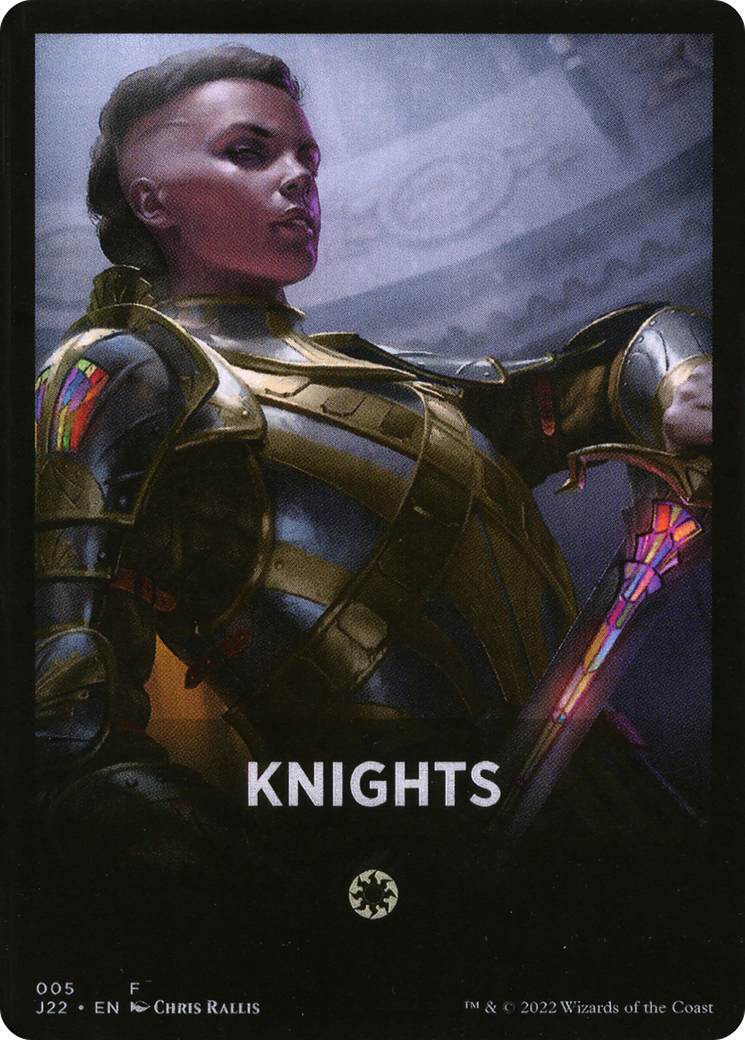 Knights Theme Card [Jumpstart 2022 Front Cards] | D20 Games