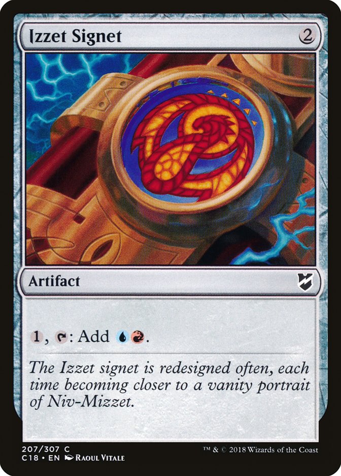 Izzet Signet [Commander 2018] | D20 Games