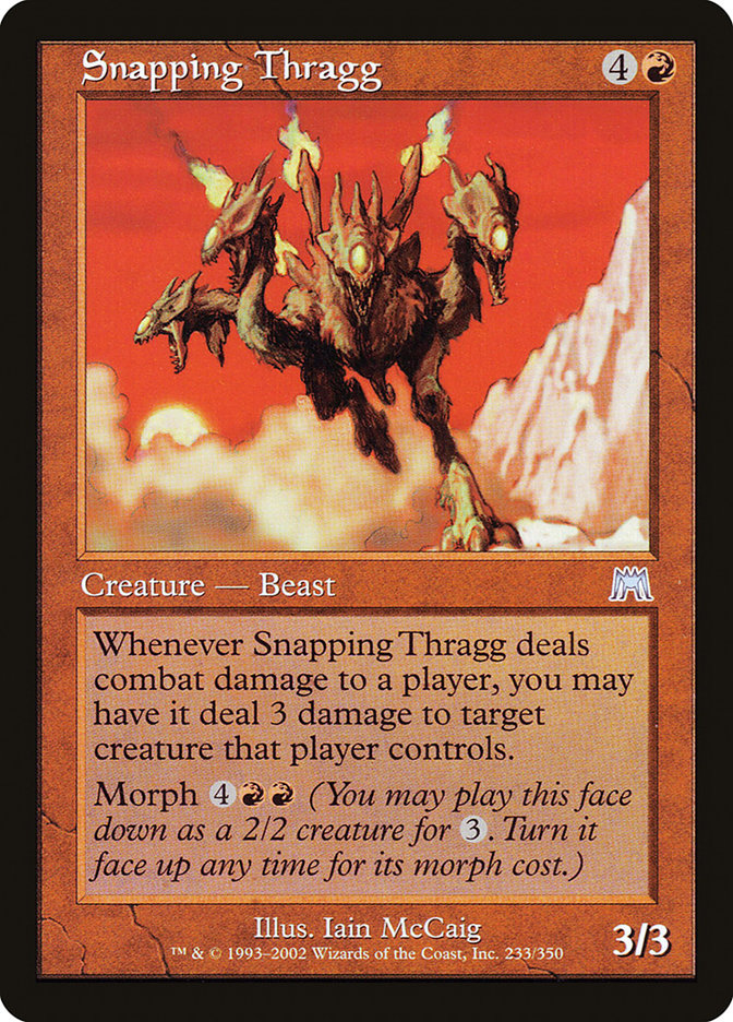 Snapping Thragg [Onslaught] | D20 Games