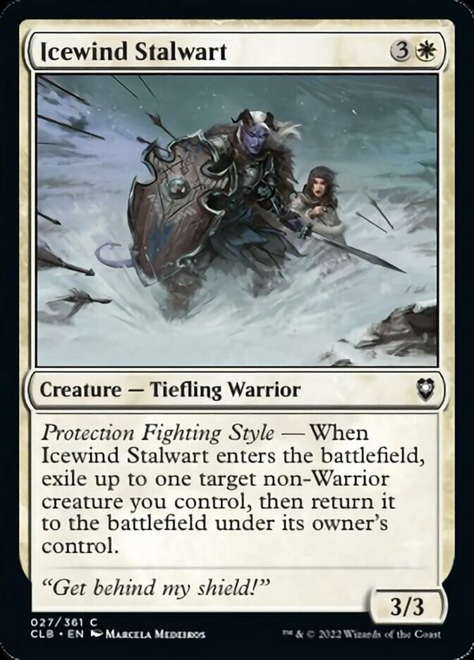 Icewind Stalwart [Commander Legends: Battle for Baldur's Gate] | D20 Games