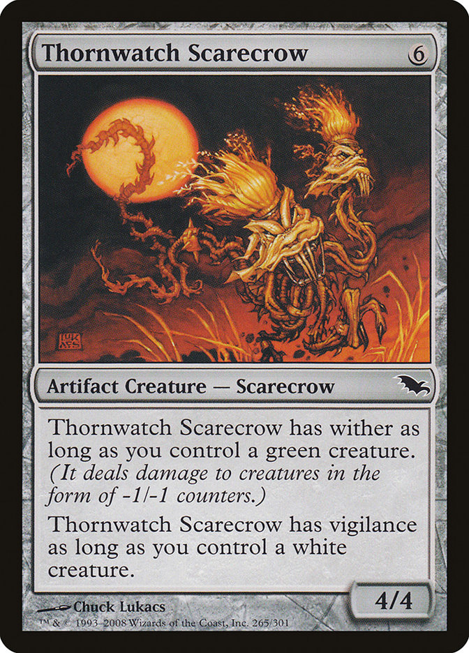 Thornwatch Scarecrow [Shadowmoor] | D20 Games