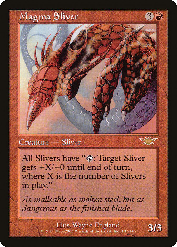 Magma Sliver [Legions] | D20 Games