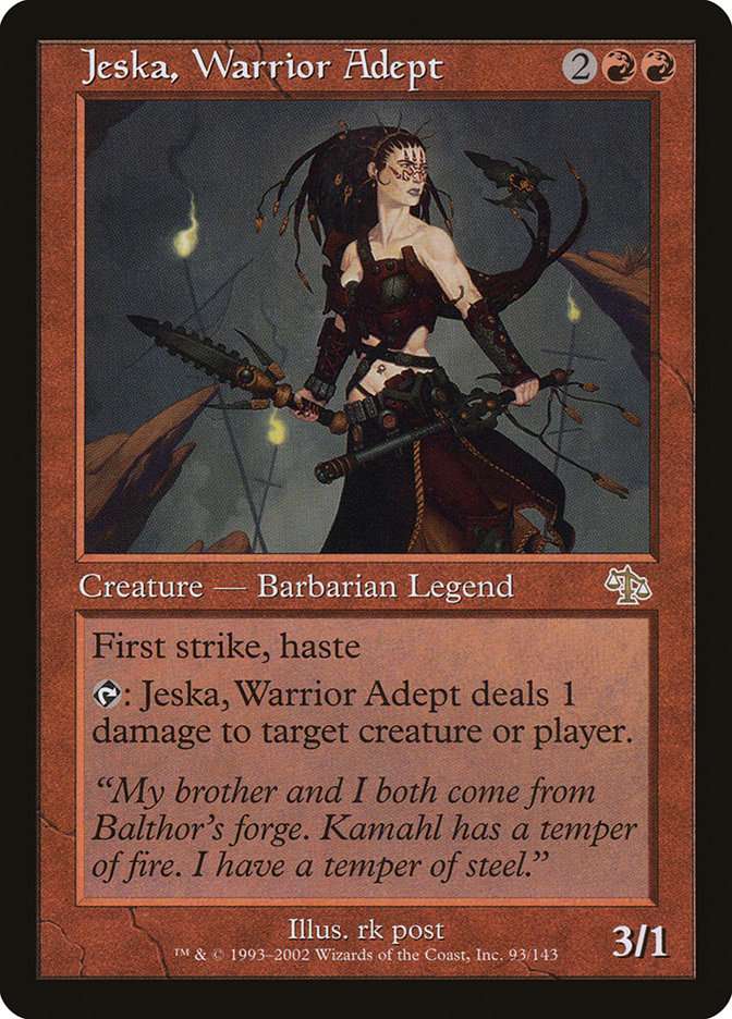 Jeska, Warrior Adept [Judgment] | D20 Games