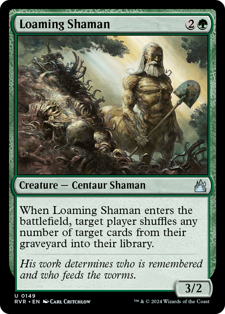 Loaming Shaman [Ravnica Remastered] | D20 Games
