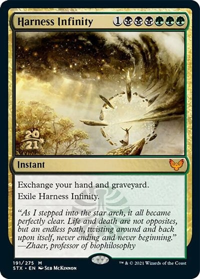 Harness Infinity [Strixhaven: School of Mages Prerelease Promos] | D20 Games