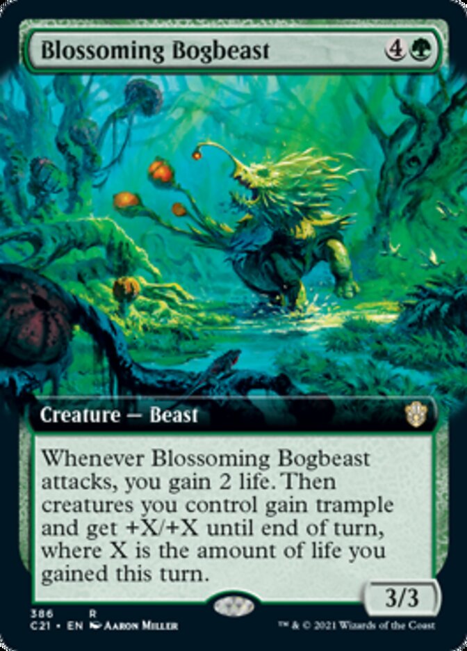 Blossoming Bogbeast (Extended) [Commander 2021] | D20 Games