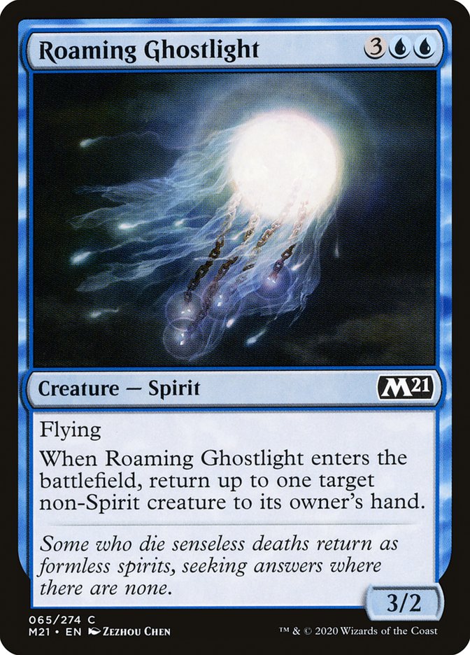 Roaming Ghostlight [Core Set 2021] | D20 Games