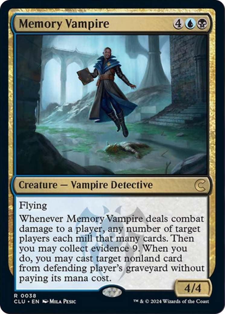 Memory Vampire [Ravnica: Clue Edition] | D20 Games